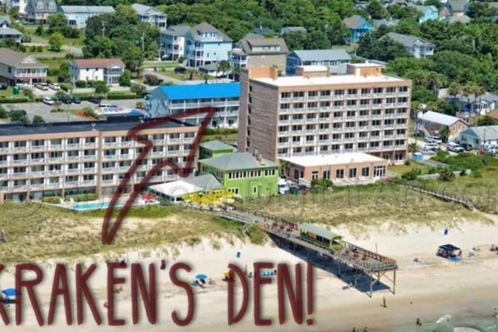 Kraken'S Den * Oceanview * Steps To Ocean * Pool Leilighet Carolina Beach Eksteriør bilde