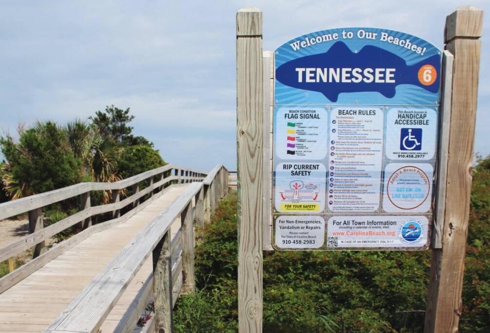 Kraken'S Den * Oceanview * Steps To Ocean * Pool Leilighet Carolina Beach Eksteriør bilde